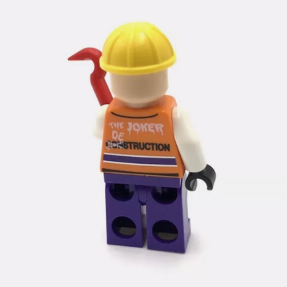 LEGO Joker's Goon Construction Outfit minifig Super Heroes DC Batman - Picture 2 of 2